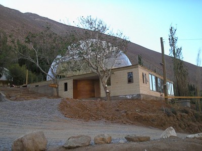 Elquidomes. De sterrenhemel van de Elquivallei, Chili.