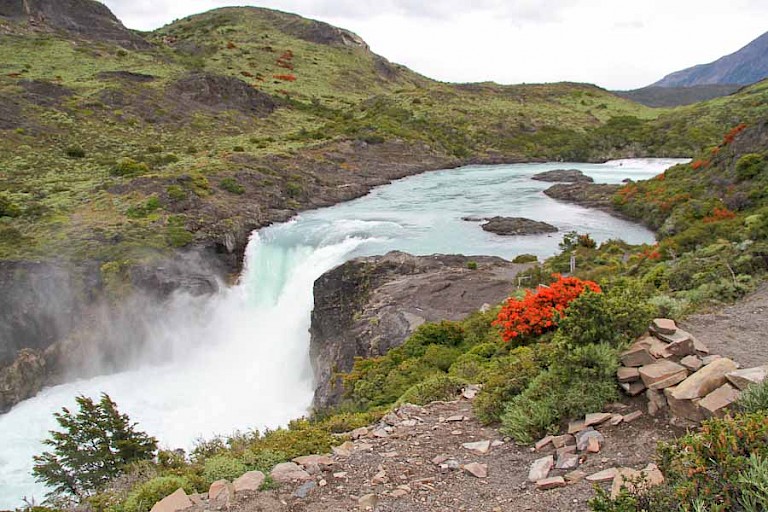 Salto Grande in het NP Torres del Paine, Chili.