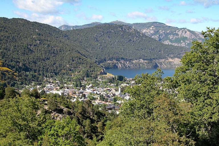 Uitzicht op San Martin de Los Andes