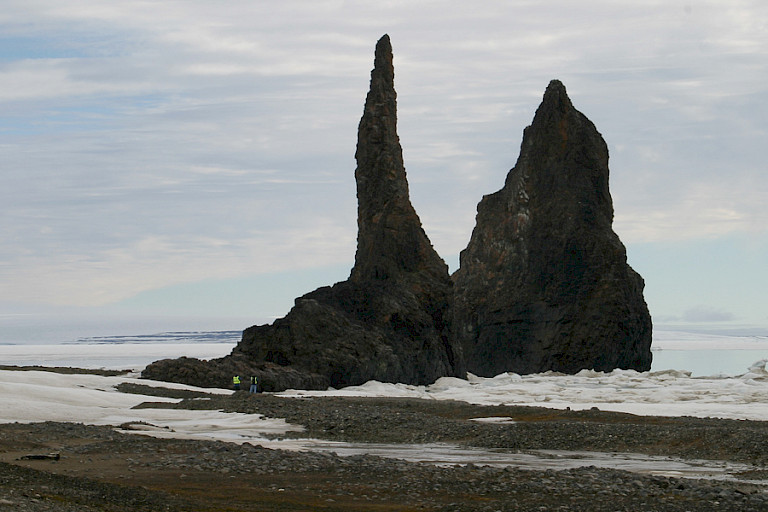 Cape Tegetthoff en bijzonder plekje van Franz Josefland.