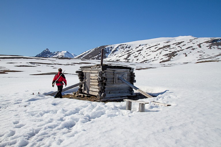 Hut in de St. Jonsfjord.
