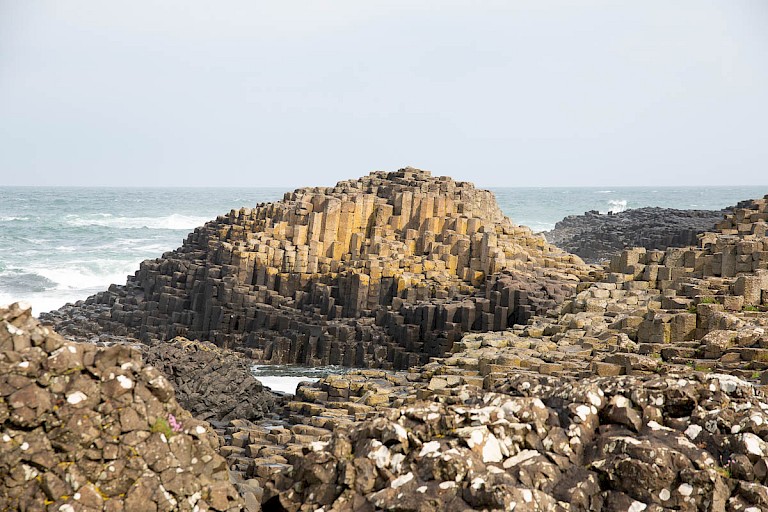 Basaltzuilen van de Giant Causeway
