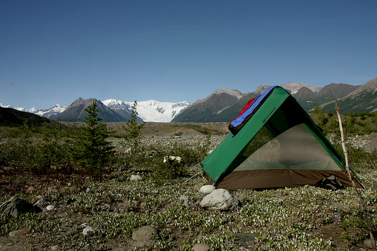 Kamperen met een fantastisch uitzicht.