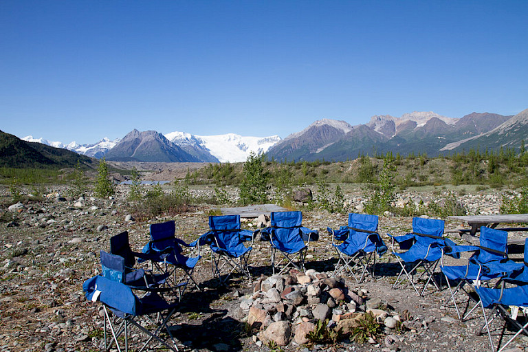 Alles staat klaar voor het diner.