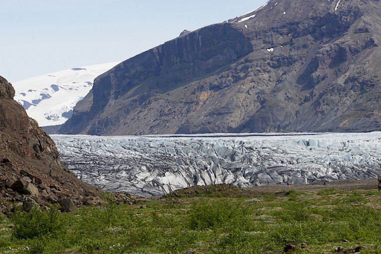 Gletsjertong in Skaftafell NP.