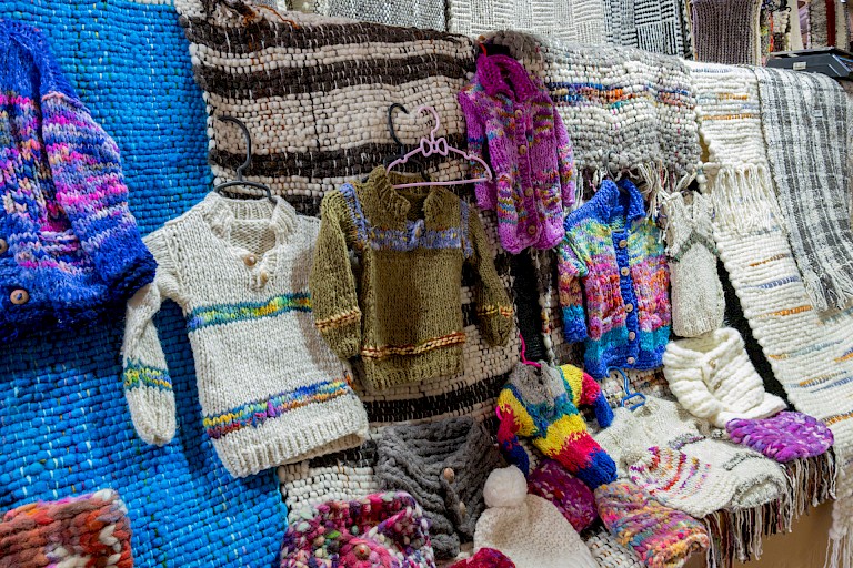 Dalcahue, handwerk op de markt