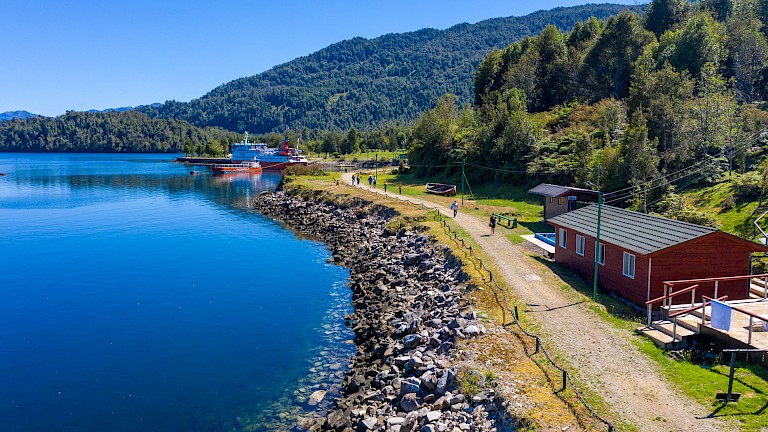 Wandelpad in Quitralco