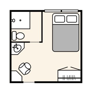 Indeling Staterooms