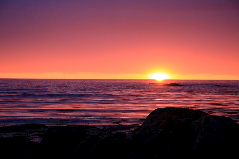 De zon gaat weer onder...