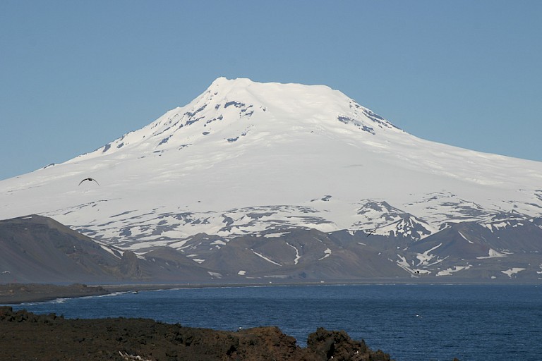 De Beerenberg in volle glorie.