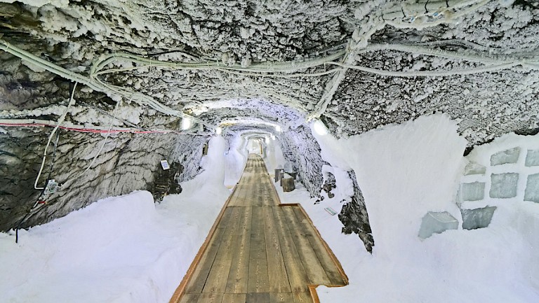 Het ondergrondse Permafrostmuseum