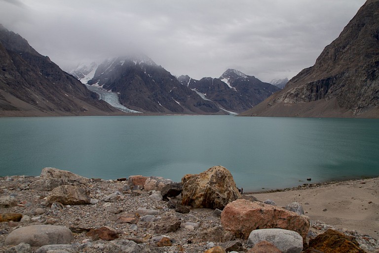 Achterin de Alpenfjord.