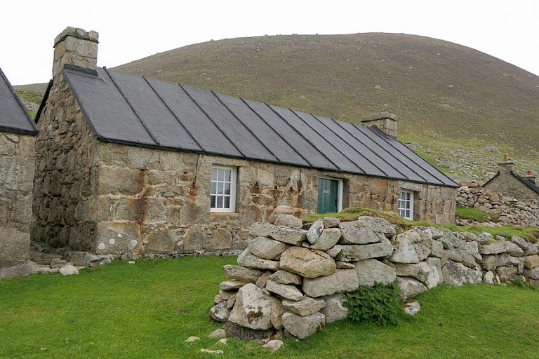 Traditioneel huis op St. Kilda.