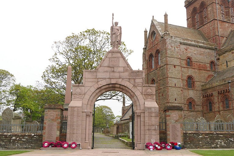Oorlogsmonument Kirkwall.