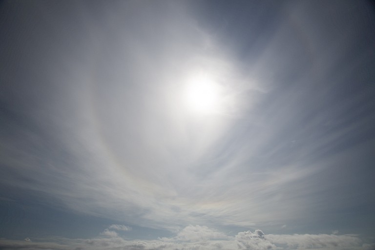 Halo om de zon