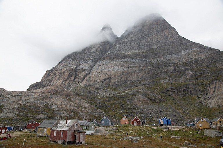 Diep verscholen in de Prins Christian Sund: het plaatsje Auqpilaqtoq.