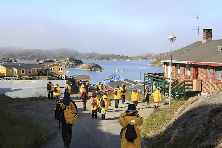 Wandelen door Sisimiut