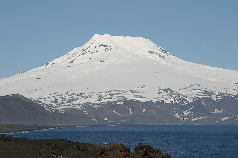 Beerenberg, vulkaan op Jan Mayen.