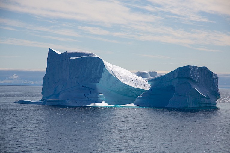 Immense ijsberg in de Diskobaai.