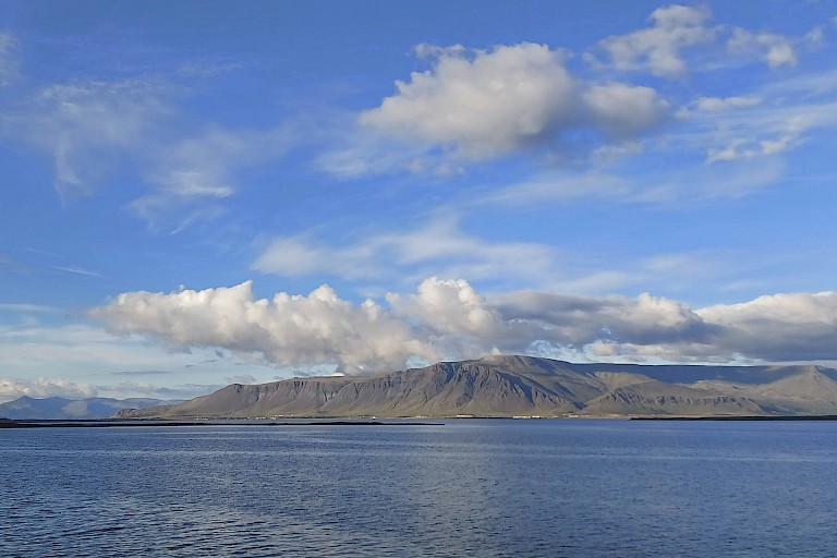 Vertrek vanuit Reykjavík IJsland