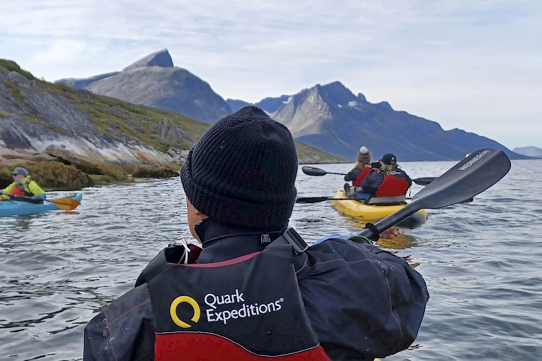 Peddelen in de Tasermiutfjord