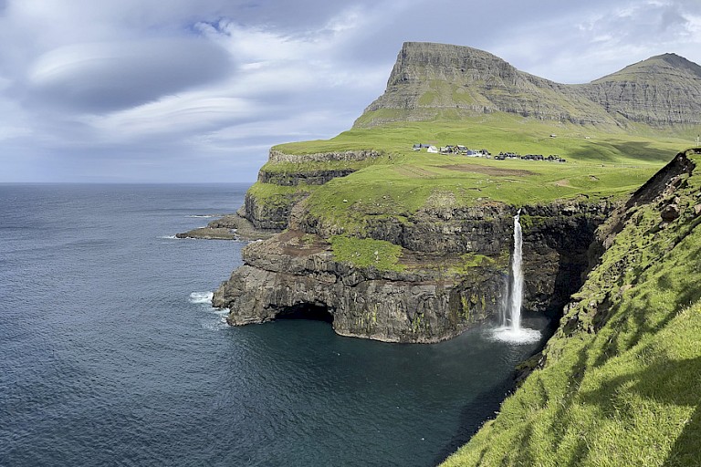 Mulafossur, Færøer.