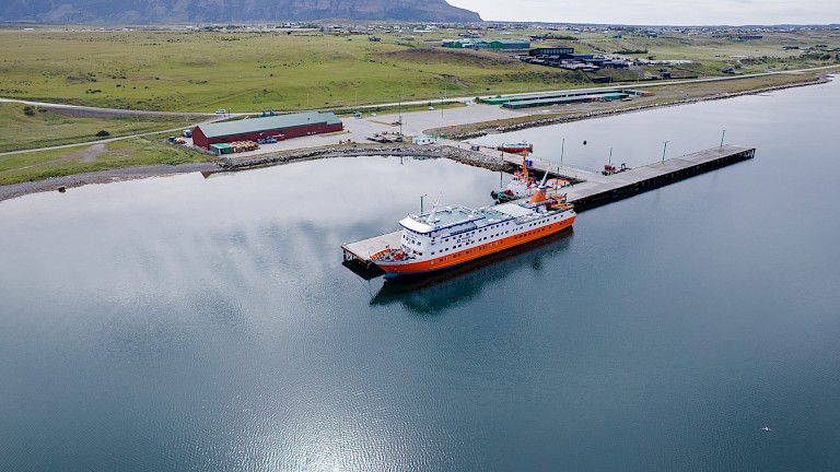 Steiger in Puerto Natales