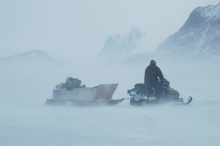 Een ruige start van het avontuur.