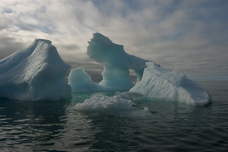 IJsformaties in de Lancaster Sound. Expeditiecruise West-Groenland & oostkust Baffin Canada.
