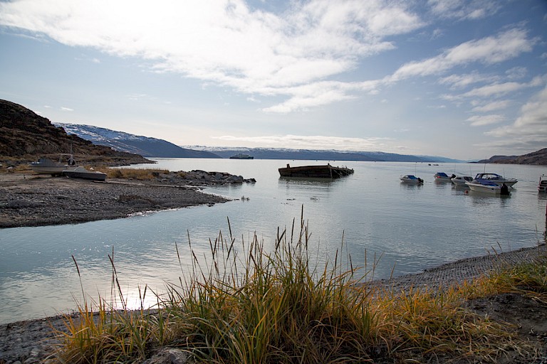 Haventje van Kangerlussuaq.