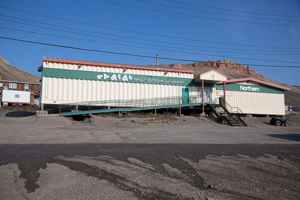 Supermarkt in Arctic Bay.