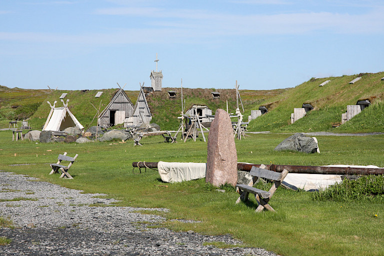 Norsted bij L'Anse aux Meadows.