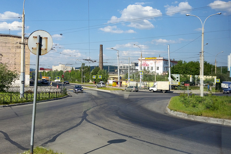 Terug in de bewoonde wereld: Moermansk.