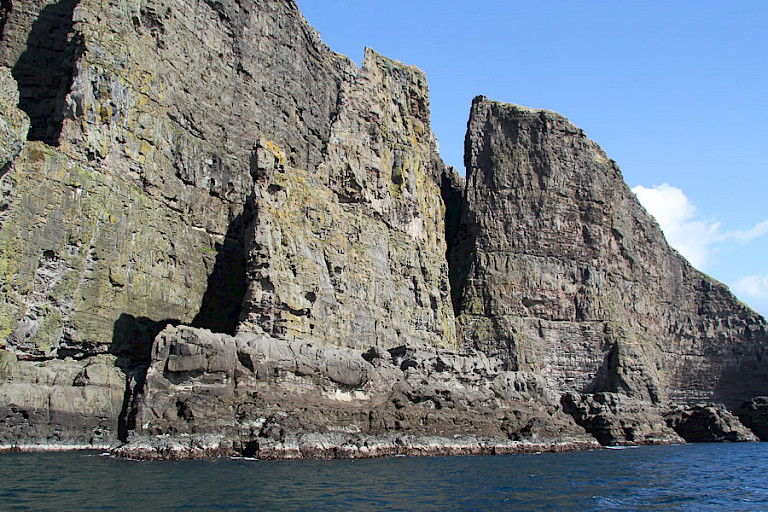Kliffen bij Vestmanna.