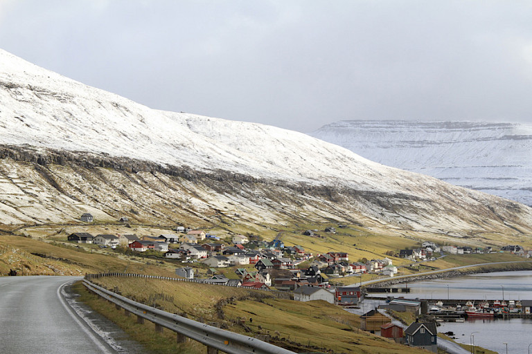 Op weg van Tórshavn naar Gjógv.