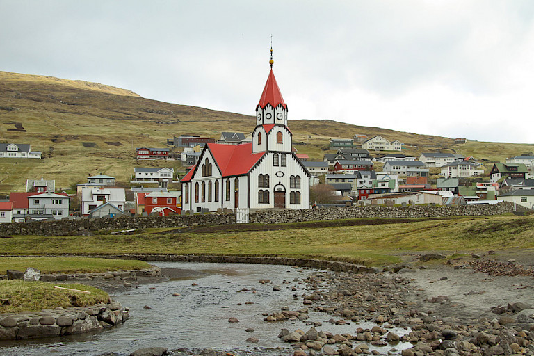 Kerkje van Sandavágur.