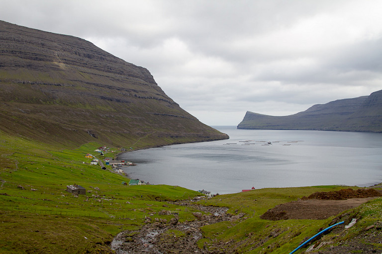 Op weg van Tórshavn naar Gjógv.