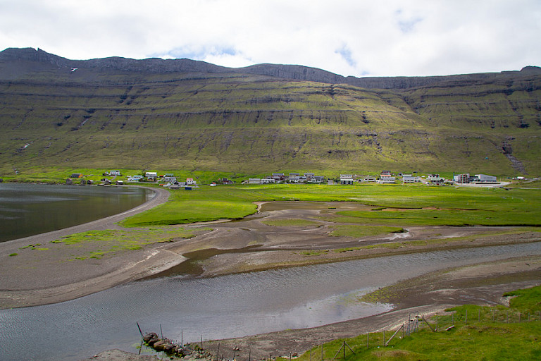 Uitzicht over de baai
