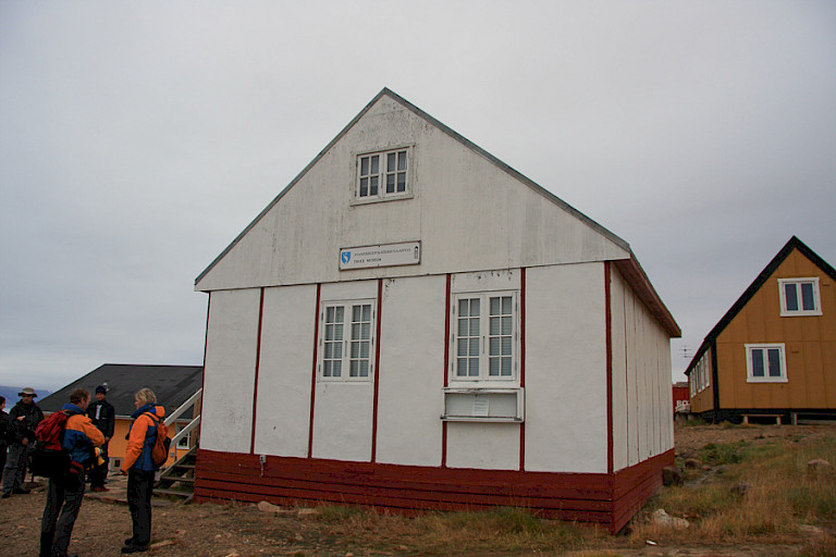 Het historisch museum van Qaanaaq.