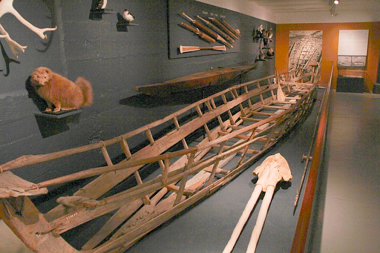 Natuurhistorisch museum van Nuuk, Groenland.