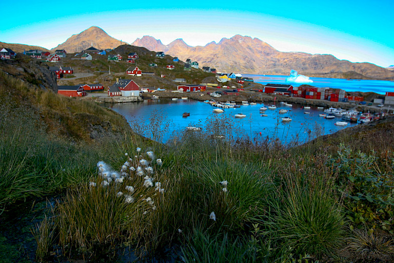 Uitzicht op Tasiilaq.