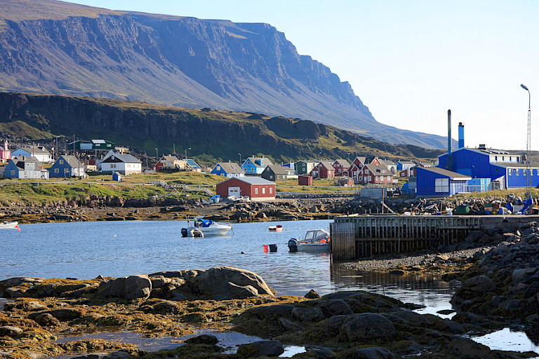 Qeqertarsuaq op Disko-eiland.