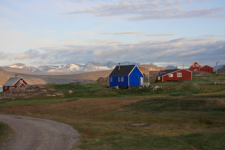 Igaliku een klein dorpje in Zuid-Groenland.