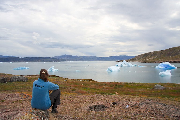 Genieten van het uitzicht.