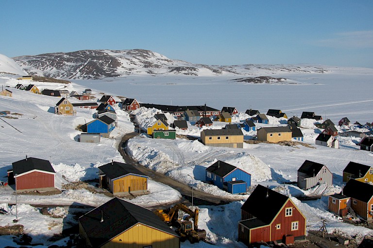 IIttoqqortoormiit in de winter. Foto: Floortje Dessing.