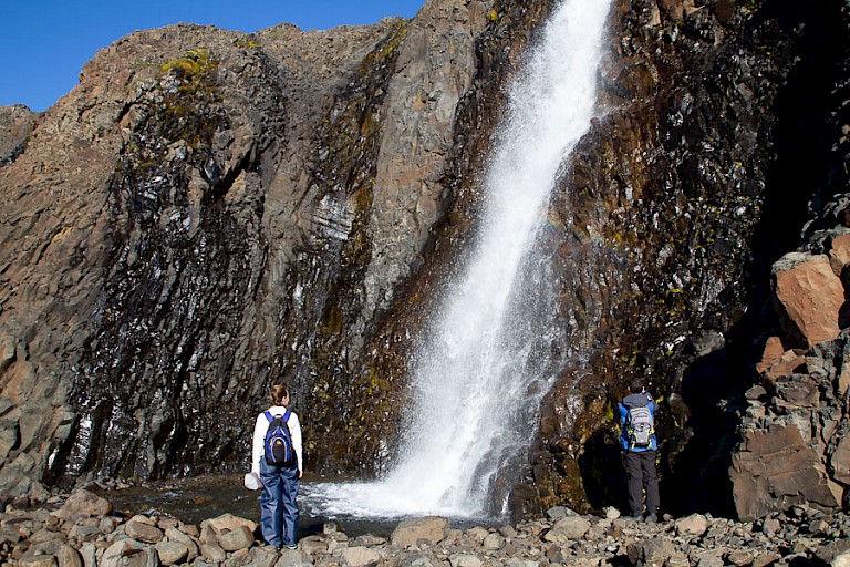 Waterval in Romerfjord.