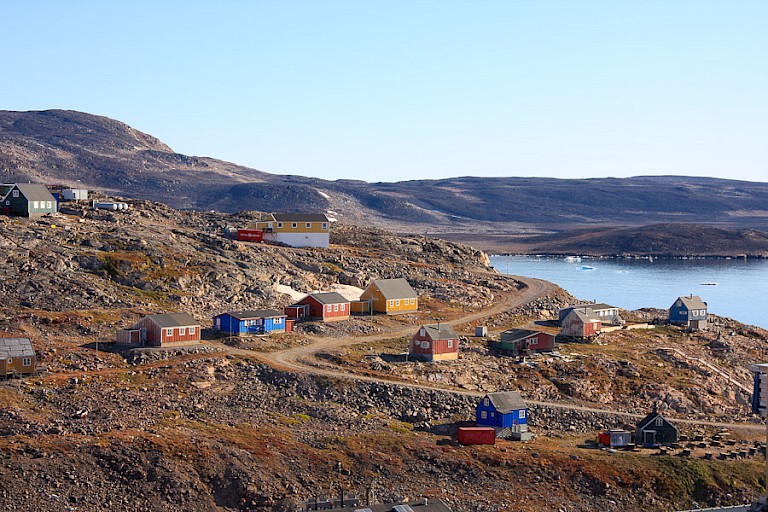 De nederzetting Ittoqqortoormiit.