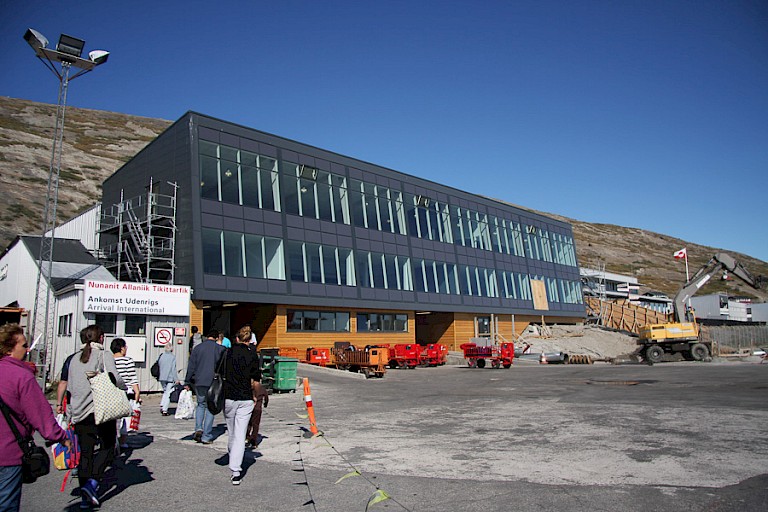 Vliegveld van Kangerlussuaq.