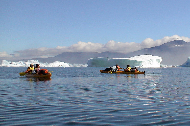 Weer een avontuurlijke dag peddelen.