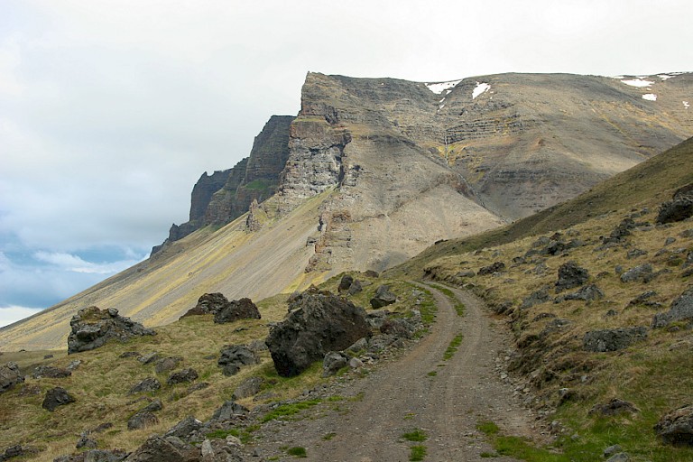 De wegen zijn soms erg smal, Vestfjorden.
